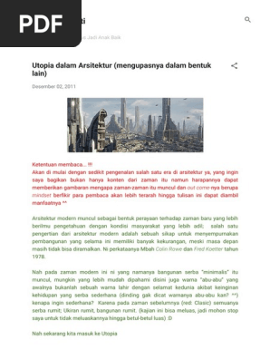 Utopia Pdf