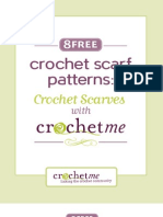 8 Crochet Scarves Freemium