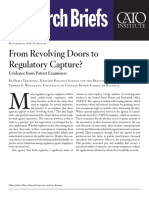 From Revolving Doors To Regulatory Capture? Evidence From Patent Examiners