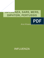 INFLUENZA SARS MERS DIPHTERI by AN