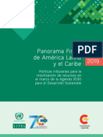 CEPAL - Panorama Fiscal de America Latina y El Caribe 2019