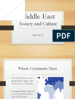 Middle East Society & Culture 