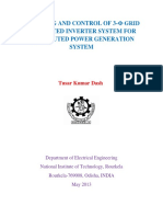 Modeling And Control Of 3-Ф Grid Connected Inverter System For Distributed Power Generation System