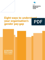 Eight Ways To Understand Your Organisation's Gender Pay Gap