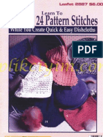 LA-24 Stitches Dishclothes