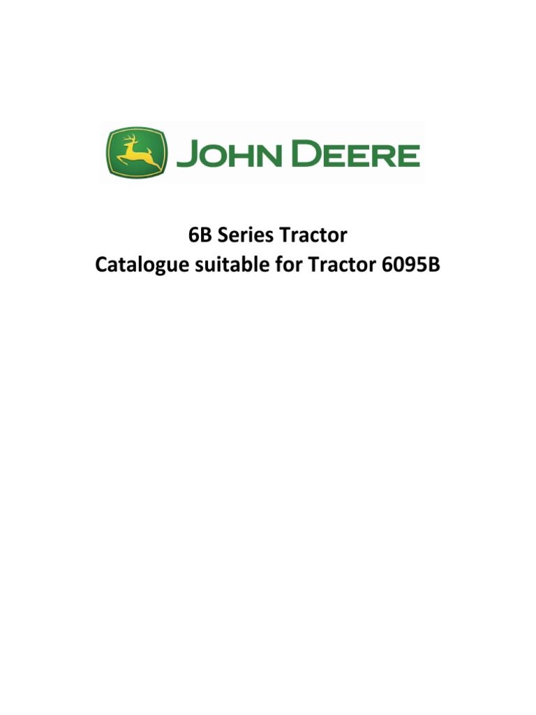John Deere 6095 | PDF