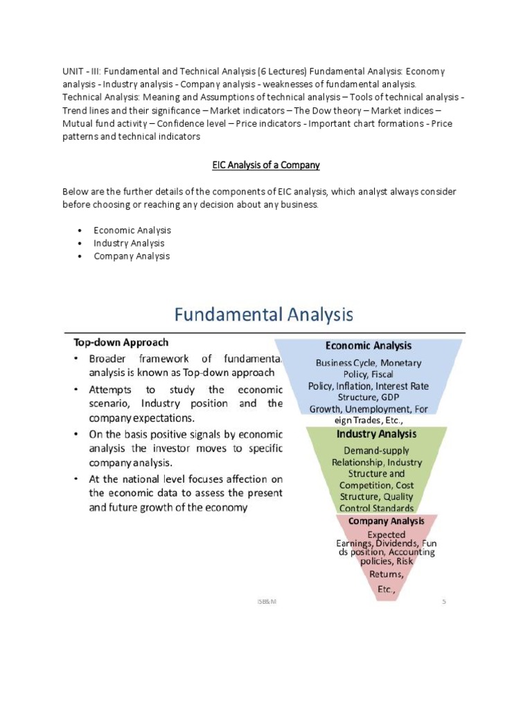 Unit 3 | PDF | Technical Analysis | Moving Average