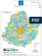 La Carte Du Déploiement de La Fibre en Sarthe