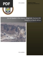 JIEDDO J2 OSAAC Al-Qaeda in the Islamic Maghreb Current IED Patterns in North Africa