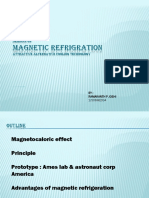 Magnetic Refrigration My Presentation