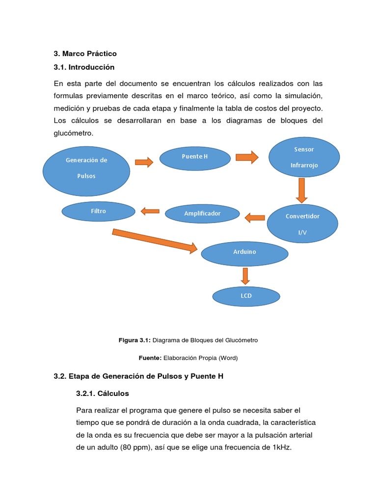 Prototipo de Glucómetro con Arduino | PDF | Filtro electronico | Diodo ...