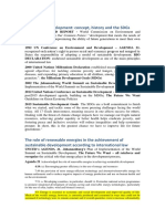 The Role of Renewable Energies in The Achievement of Sustainable Development According To International Law