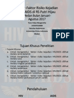 Faktor-Faktor Risiko Kejadian HIV