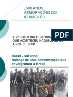 História Geral PPT - BRASIL 500 ANOS