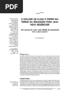 O DIÁLOGO DE ILLICH E FREIRE EM TORNO DA EDUCAÇÃO PARA UMA NOVA SOCIEDADE