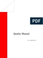 Quality Manual: Rev. A Mm-Dd-Yyyy