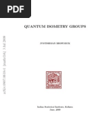 Quantum Isometry Groups: Jyotishman Bhowmick