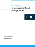 Package Management and Configuration: Operating Systems