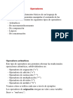 Operadores PDF