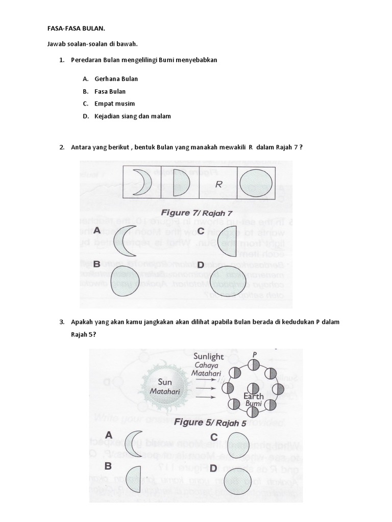 Fasa Fasa Bulan