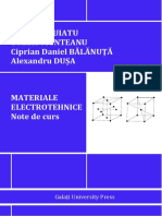 Curs Materiale Electrotehnice PDF