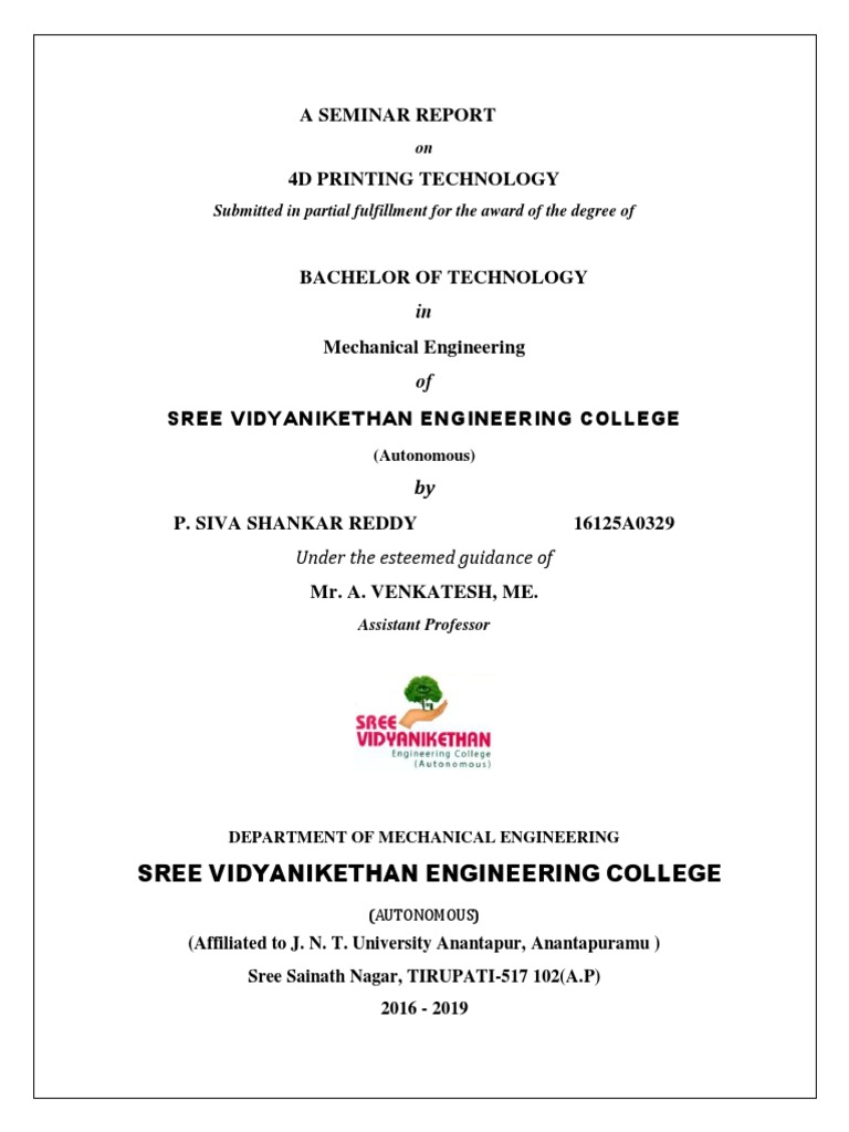Military Applications of 4D Printing | PDF | 3 D Printing | Engineering