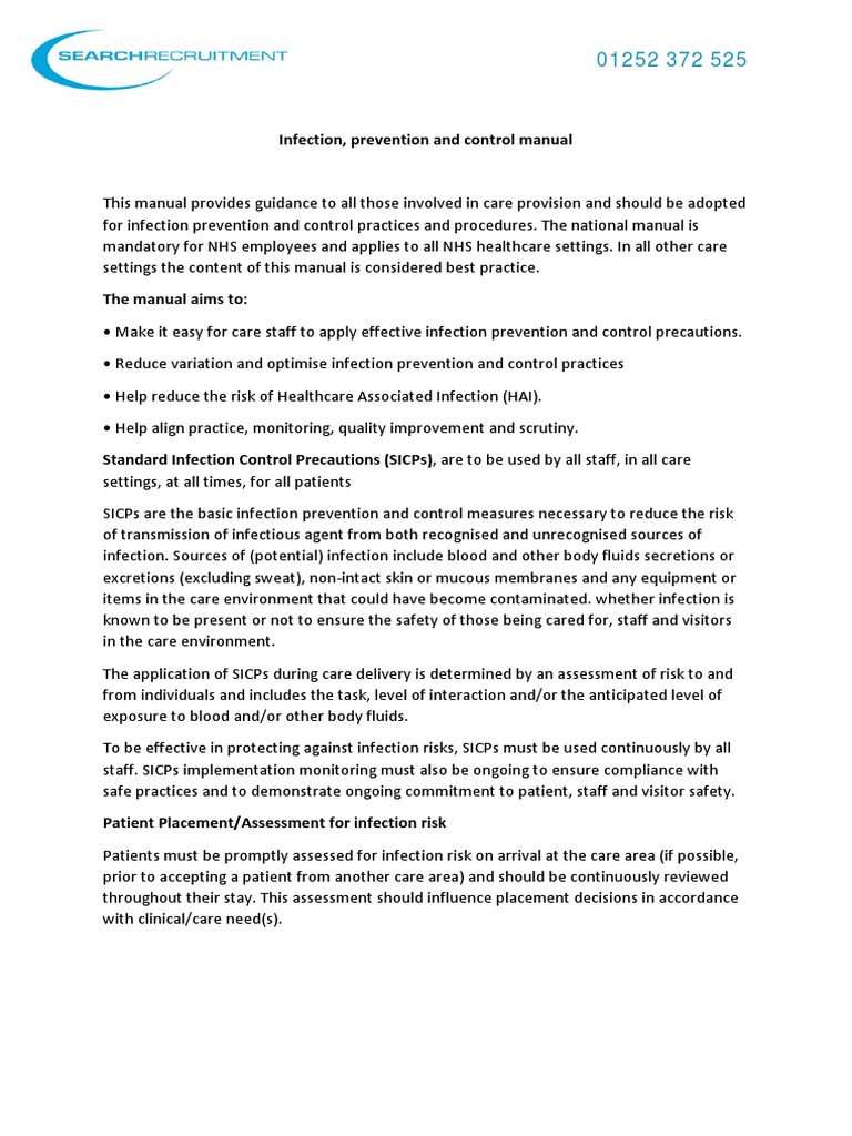 Cms New Infection Control Guidelines