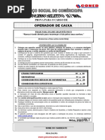 Operador de Caixa