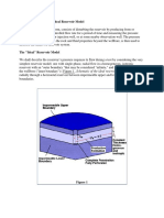 1.1 Well Testing and The Ideal Reservoir Model