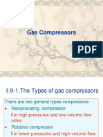 Gas Compressor Types and Working Principles