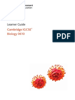 Learner Guide For Cambridge Igcse Biology 0610 PDF