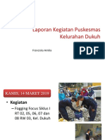 Laporan Kegiatan Puskesmas Kelurahan Dukuh III