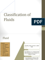 Classification of Fluid