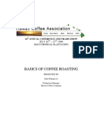 Basics of Coffee Roasting PDF