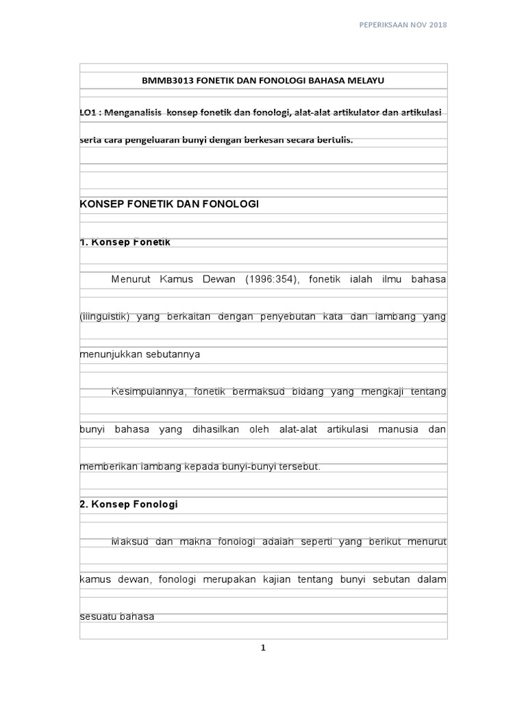 Fonetik Lo1 Dan Lo2 Pdf
