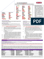 UK Visa Requirements Sept 2018