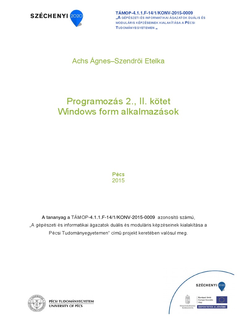 C# Programozas1 1 | PDF