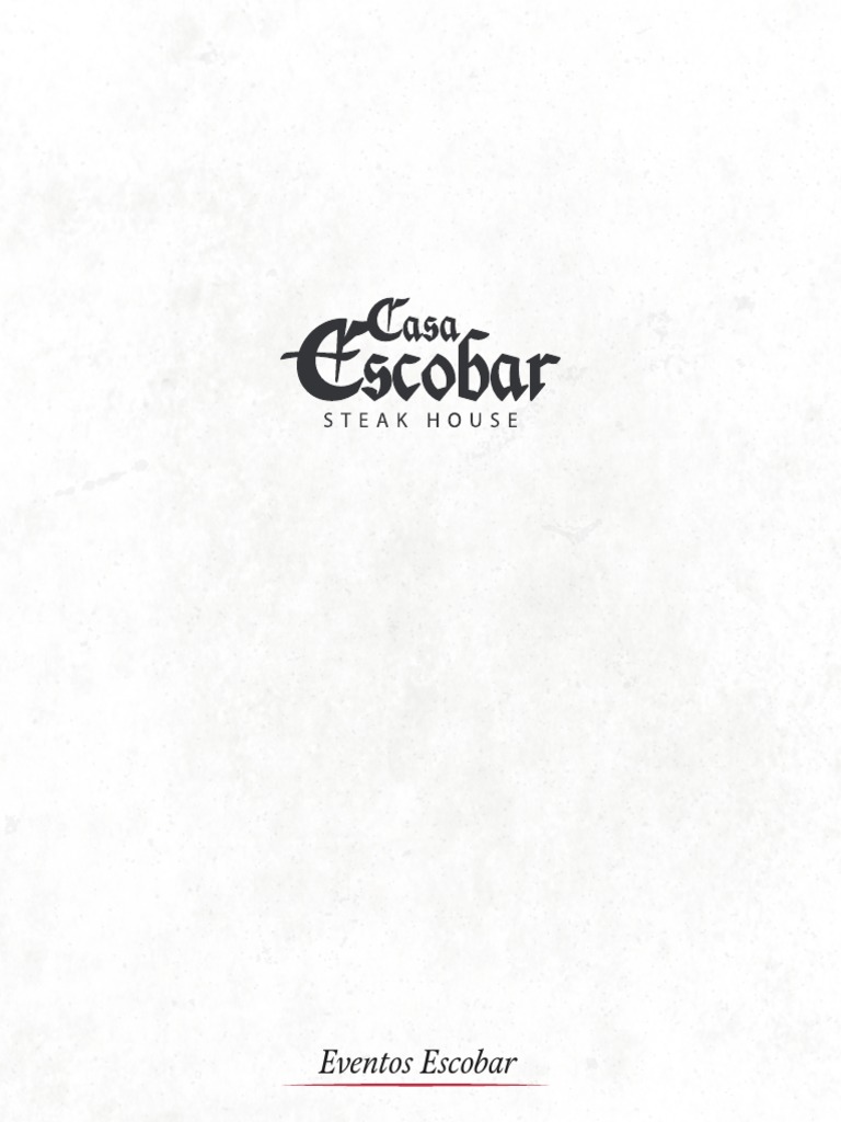 Menú de Eventos Escobar: Delicias Gastronómicas | PDF | Postres | Cocinando