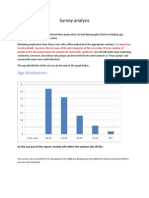 Survey Analysis by Raouf Reda