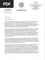 GA Coastal Delegation Letter to Gov. Kemp