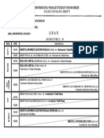 Orar Dreptul Afacerilor - Sem2 - 2018-2019 PDF