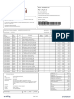 Salon product invoice