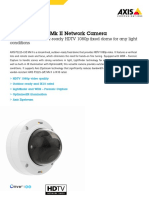 AXIS P3225-LVE MK II Network Camera: Streamlined, Outdoor-Ready HDTV 1080p Fixed Dome For Any Light Conditions
