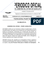 LEY PROCESAL PENAL PARA EL ESTADO Y DICTAMEN-PO 141 3ra Parte-3 SEPT 10 PDF