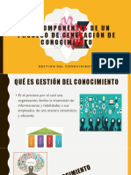 GESTIÓN DEL CONOCIMIENTO