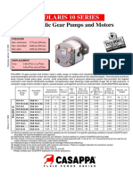 Polar 10 Series Hydraulic Pumps and Motors Spec Sheet