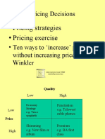 Pricing strategies and techniques for maximizing revenue