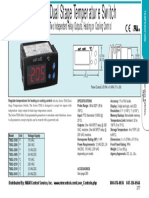 Digital Temperature Switch: Easy Multi-Unit Programming, 16A SPDT Relay Output