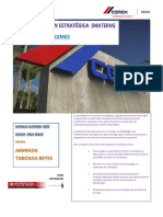 La estrategia de CEMEX para conservar su presencia en el mercado mediante el análisis FODA