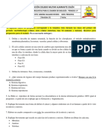 Banco de Preguntas de Biologia